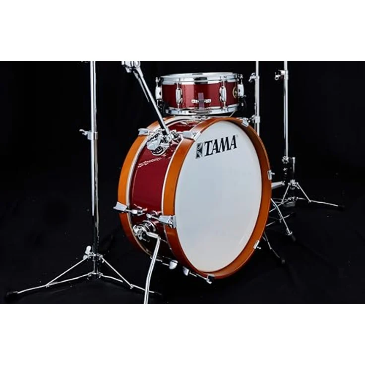 Tama Club Jam Mini Kit -CPM, Kompakter Kesselsatz mit 18"x7" Bass Drum und 12"x5" Snare, Farbe: Candy Apple Mist – Bild 12