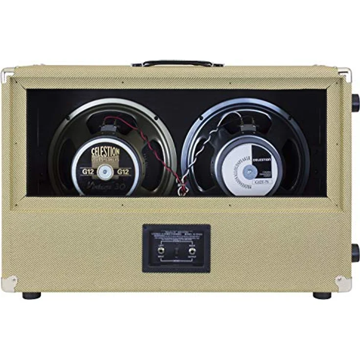 Peavey 212-C 2x12 Cab TW, Gitarrenbox mit 1x12" Celestion Vintage 30, 1x12" Celestion G12T-75, 120 Watt RMS, Tweed Tolex – Bild 2