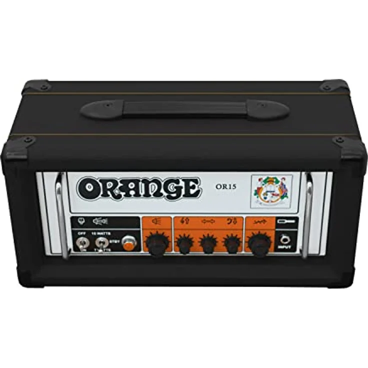Orange OR 15 H BK, E-Gitarren Röhren Topteil mit 15 Watt, 1 Kanal, Effektloop und 3x ECC83 Röhren – Bild 3