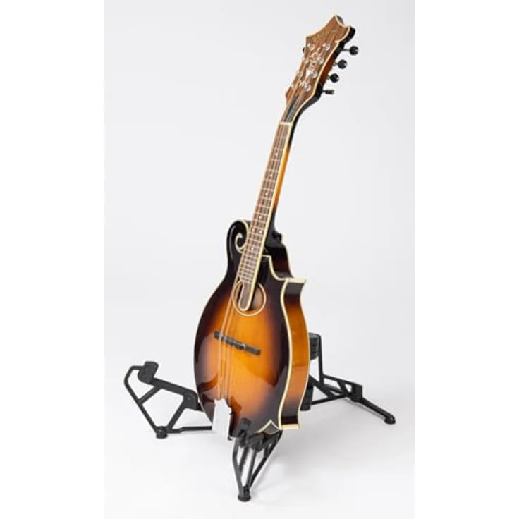 XVive G1 Butterfly Guitar Stand, kompakter Gitarrenständer aus Aluminium mit Silikon- und Gummipolstern, geeignet für akustische und elektrische Gitarren, stabil und transportabel – Bild 7