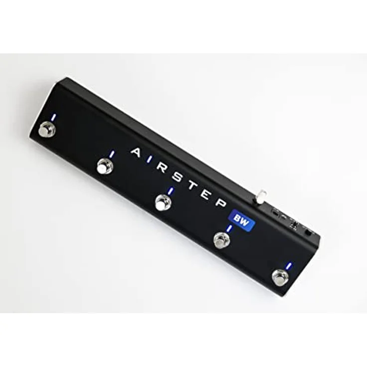 Xsonic Airstep BW Edition, Wireless Fußschalter für Boss Katana Air und Waza Air, kabellos mit 300 Stunden Akkulaufzeit, 5 wählbare Effekte, Bluetooth Verbindung, robustes Aluminium-Gehäuse – Bild 4