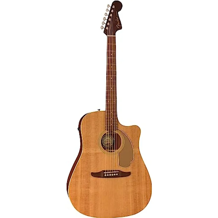 Fender Redondo Player NAT, Westerngitarre mit massiver Fichtendecke, Sapele Boden und Zargen, Satin-Finish, natur – Bild 5