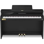 Casio AP-750 BK, Digitalpiano mit 88 gewichteten Tasten, 39 Sounds, Bluetooth Midi & Audio, schwarz
