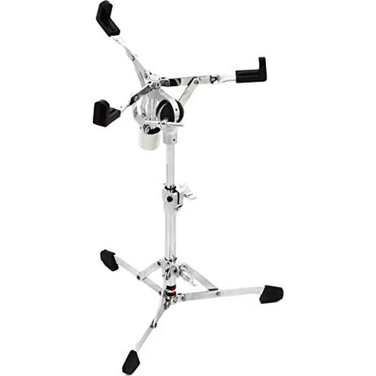 Gibraltar 8713UA Snare/Tom Stand Flat, professioneller Schlagzeugständer mit klassischem Flat Base Design und stufenlos einstellbarem Snarekorb – Bild 2