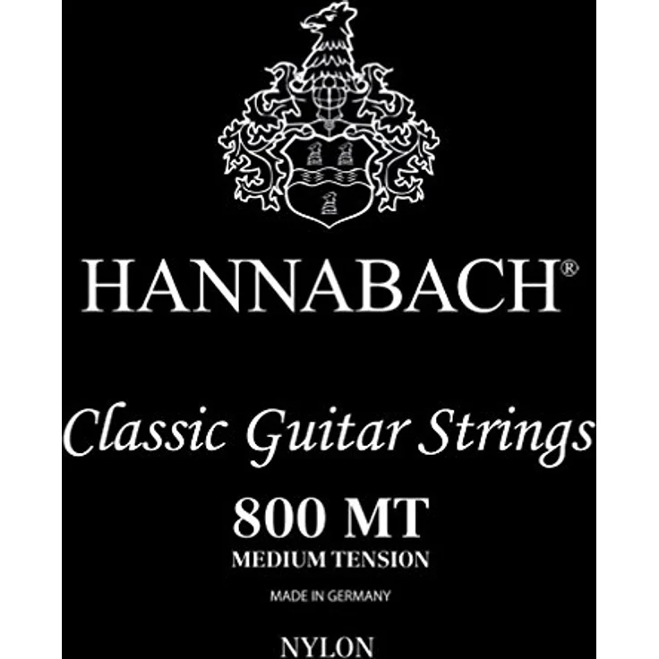 Hannabach 800MT E6w, Einzelsaite für Klassikgitarre, Medium Tension, versilbert – Bild 2