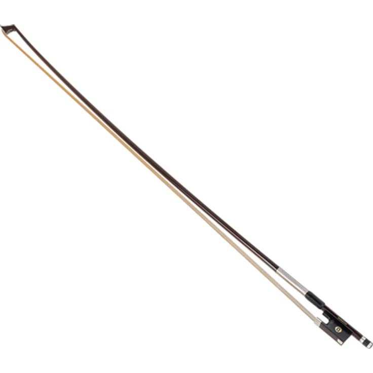 CodaBow Marquise GS Violin Bow, handgefertigter Geigenbogen mit Kevlar-Kern, Sterlingsilber Frosch und Naturhaarbehaarung