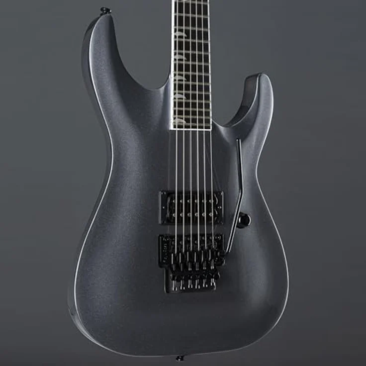 Kramer Guitars SM-1 H Tronius Silver, E-Gitarre aus Mahagoni mit Seymour Duncan JB Tonabnehmer und Floyd Rose Tremolo – Bild 6