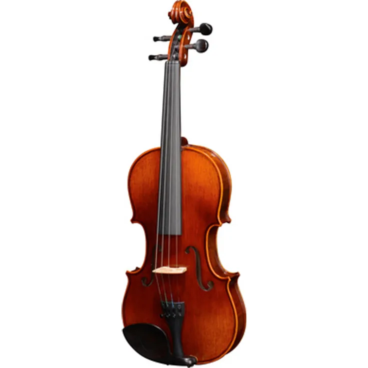Alfred Stingl by Höfner AS-280-V 4/4 Violin Outfit, massive Fichtendecke, geflammter Ahornkorpus, dunkel-goldbraune Spiritus Handlackierung, inkl. Bogen und Holz-Kofferetui