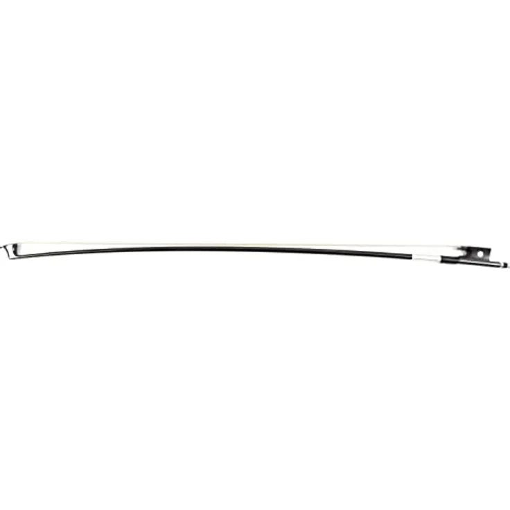 Gewa Advanced Carbon Violin Bow 4/4, runde Carbon-Optik, hoher Stabilität, Naturhaarbezug, Ebenholzfrosch mit Perlmuttauge, Neusilberbewicklung – Bild 6