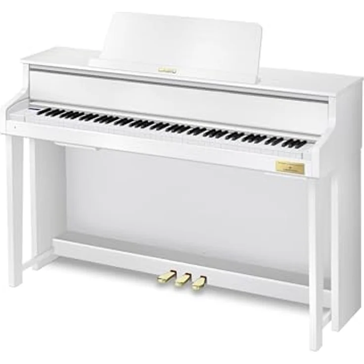 Casio GP-310 WE Celviano, Grand Hybrid Digitalpiano mit 88 Tasten, drei Flügelklängen, AiR Grand Sound Source, weiß matt – Bild 6