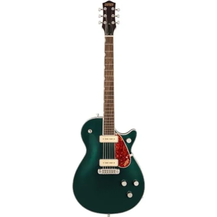 Gretsch G5210-P90 Electromatic Jet CGN, E-Gitarre mit P-90E Single-Coil, Mahagoni-Korpus, Cadillac Green