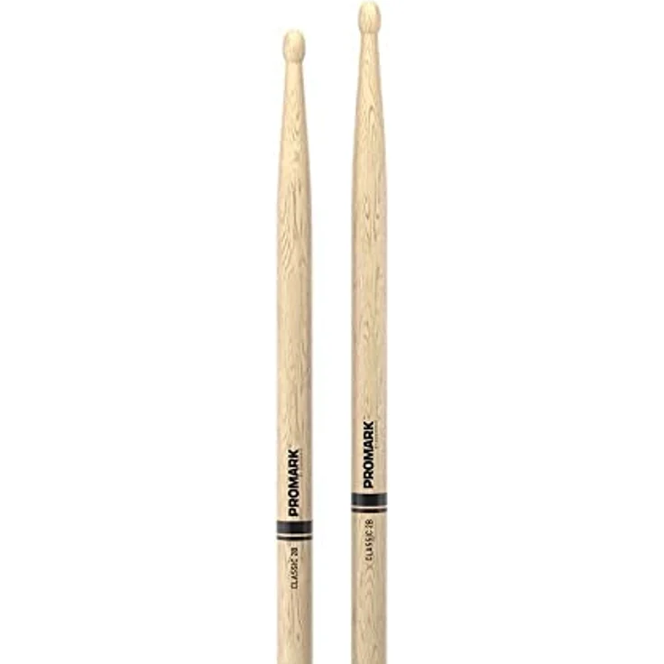 Pro Mark 2B Classic Attack Oak Drumsticks, 4er Set mit Oval Tip, Länge 40,64 cm, Durchmesser 1,61 cm – Bild 3