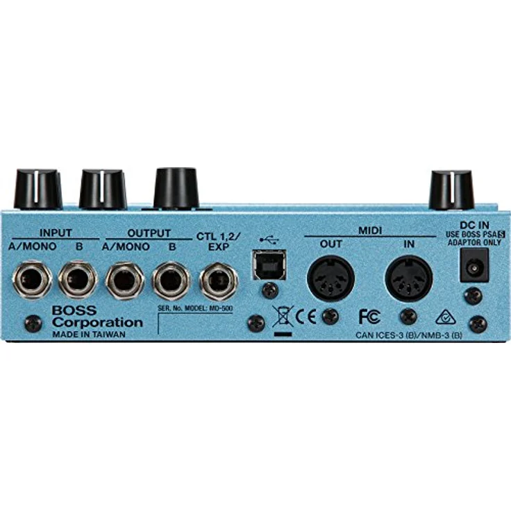 Boss MD-500 Modulation, Gitarren-Multieffektpedal mit 12 Modulations-Effekten, 297 Speicherplätze, True Bypass, großes LCD-Display – Bild 2