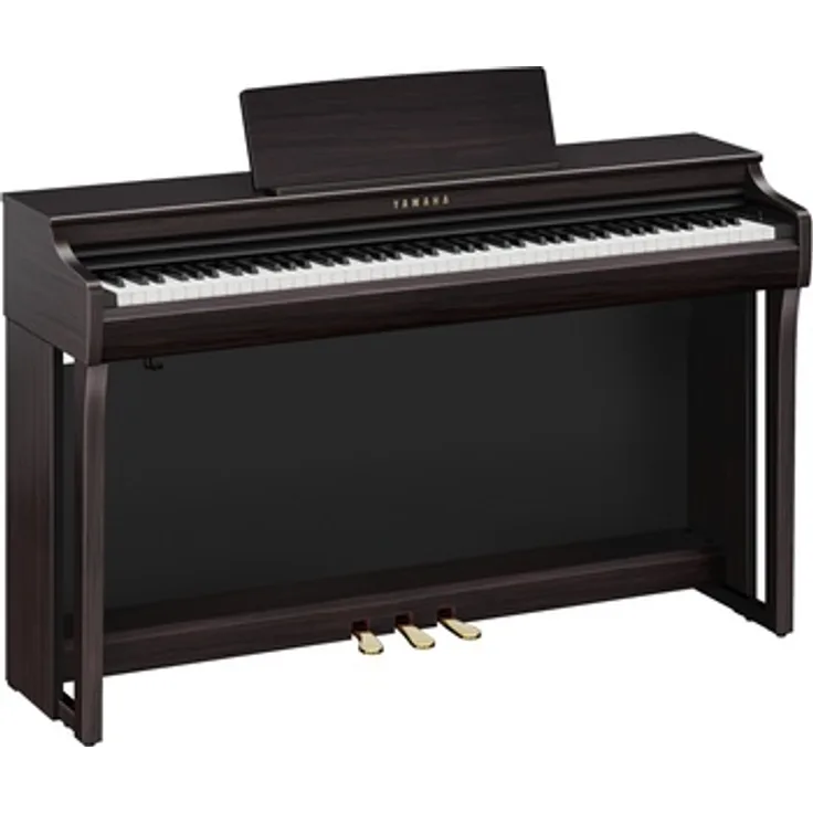 Yamaha CLP-825 R, Digitalpiano mit 88 gewichteten Tasten, 10 Sounds, Bluetooth und in Rosenholz