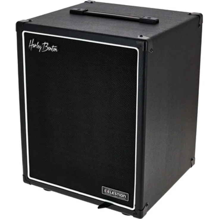 Harley Benton G112Plus Thiele Greenback, Gitarrenbox mit 1x12" Celestion G12M-25 Lautsprecher, 25 Watt, schwarz