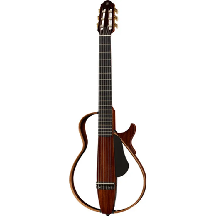 Yamaha SLG200NW NA, Silent Guitar mit Nylonsaiten, Mahagoni Korpus, SRT Piezo Tonabnehmer, Natural Satin Finish