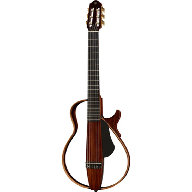 Yamaha SLG200NW NA, Silent Guitar mit Nylonsaiten, Mahagoni Korpus, SRT Piezo Tonabnehmer, Natural Satin Finish