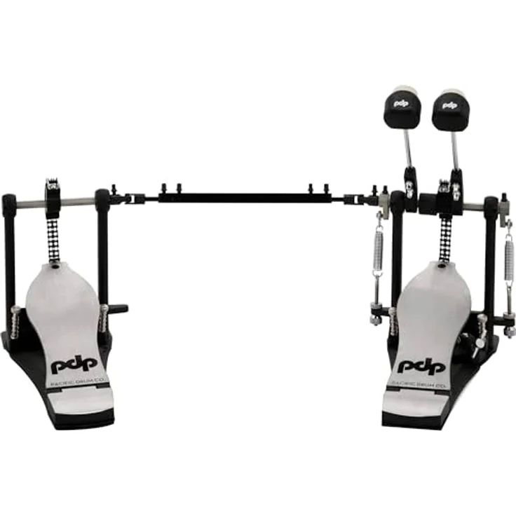 DW PDP 800 Double Pedal, Doppelfußmaschine mit Doppelkette, Filz/Kunststoff Beater und einstellbarer Federspannung – Bild 6