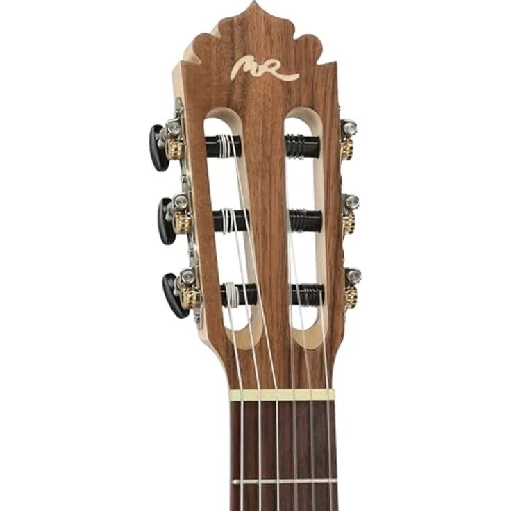 Manuel Rodriguez Ecologia Samba, 4/4 elektro-akustische Gitarre mit Cutaway, Boden und Zargen aus Nussbaum, Decke aus massiver europäischer Fichte, offenporig/seidenmatt – Bild 7