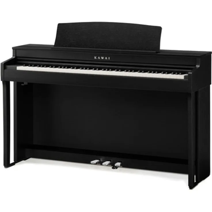 Kawai CN-301 B, Digitalpiano mit 88 gewichteten Tasten, 45 Sounds, 256-stimmiger Polyphonie, Bluetooth und Recorder, schwarz satiniert