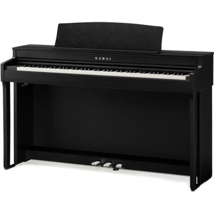 Kawai CN-301 B, Digitalpiano mit 88 gewichteten Tasten, 45 Sounds, 256-stimmiger Polyphonie, Bluetooth und Recorder, schwarz satiniert