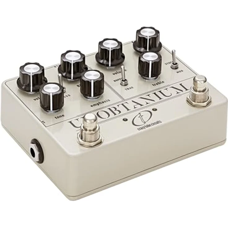 Crazy Tube Circuits Unobtanium, Overdrive/Preamps Effekpedal für E-Gitarre mit K-Style und D-Style Schaltungen, 18V DC, True Bypass – Bild 2