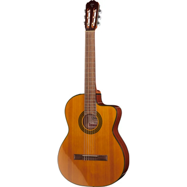 Takamine GC3CE Natural, Konzertgitarre mit massiver Zederndecke, Mahagoni-Korpus, TP4T Pickup und Stimmgerät, natur hochglanz