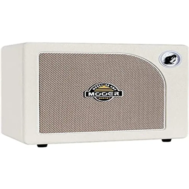 Mooer Hornet White 30W Modeling Amp, 30 Watt E-Gitarren-Combo mit 9 Verstärkermodellen und Bluetooth, weiß