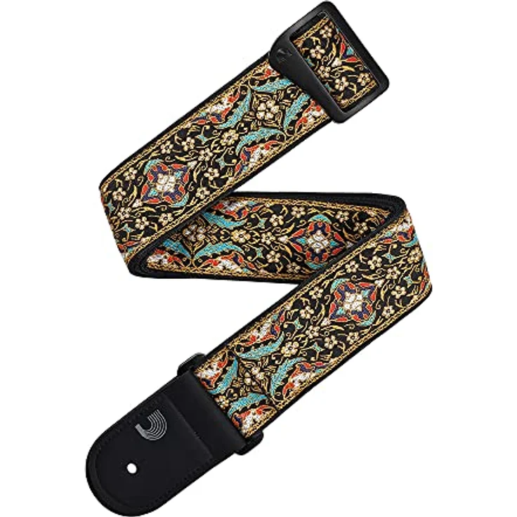 Daddario Guitar Strap 50RW10, verstellbarer Gitarrengurt aus recyceltem Material, Farbe: Persian, 50 mm Breite – Bild 1