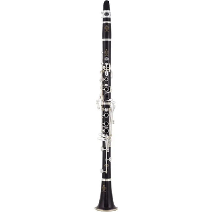 Buffet Crampon RC A-Clarinet 17/6, Boehm-System Klarinette aus Grenadillholz mit versilberter Mechanik, 440/442Hz, inkl. Etui und Zubehör