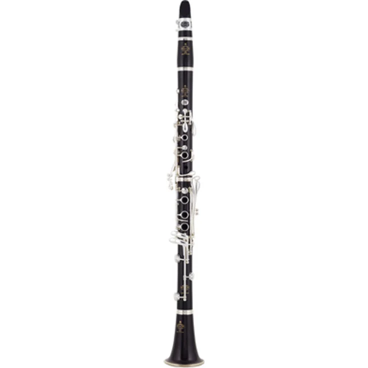 Buffet Crampon RC A-Clarinet 17/6, Boehm-System Klarinette aus Grenadillholz mit versilberter Mechanik, 440/442Hz, inkl. Etui und Zubehör