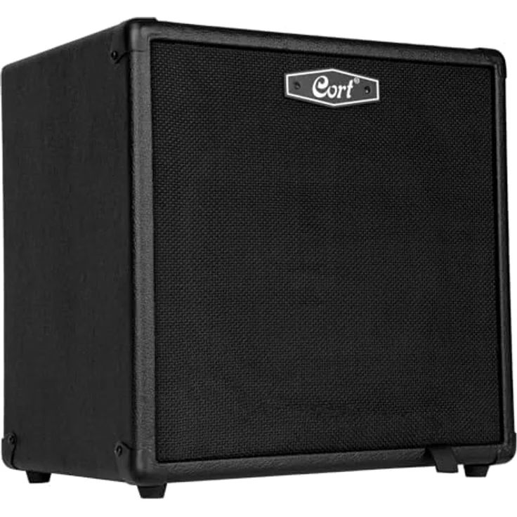 Cort CM40B, Bassverstärker mit 40 W und 12 Zoll Lautsprecher, schwarz – Bild 1