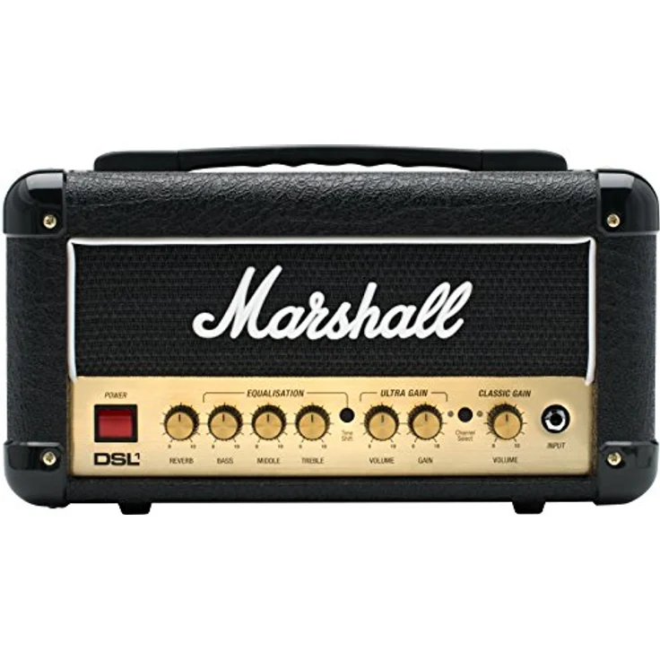 Marshall DSL1HR, Vollröhren E-Gitarren-Topteil mit 2 fußschaltbaren Kanälen, 1 Watt Low-Power-Schalter und FX Loop – Bild 3