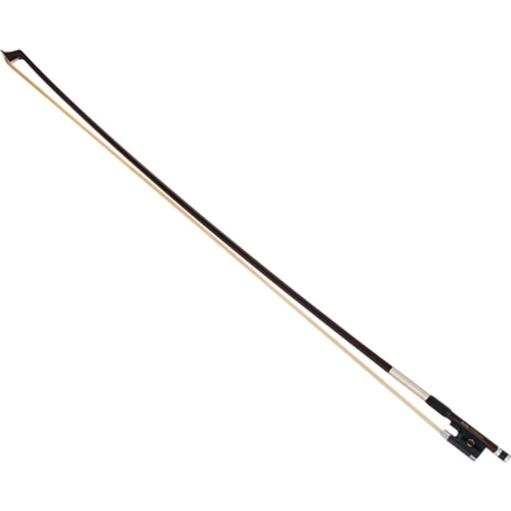 CodaBow Diamond GX Violin Bow, Geigenbogen mit Kevlar Akustikkern, Graphitfasergewebe, schwarzem Xebony® Frosch, Sterlingsilber Beinchen und Naturhaarbehaarung