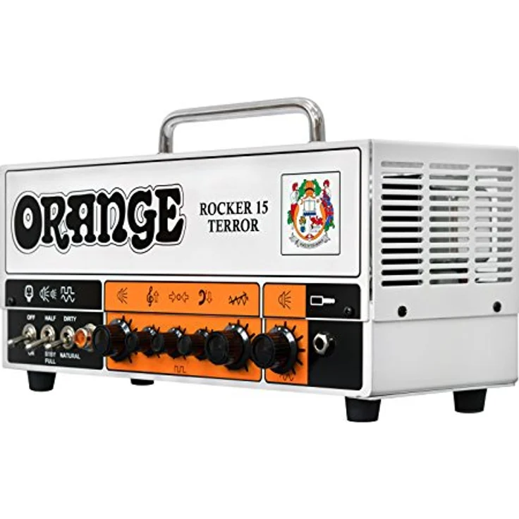 Orange Rocker 15 Terror, E-Gitarren-Röhren-Topteil mit 15 Watt RMS, 2 Kanälen und umschaltbarer Leistung – Bild 2