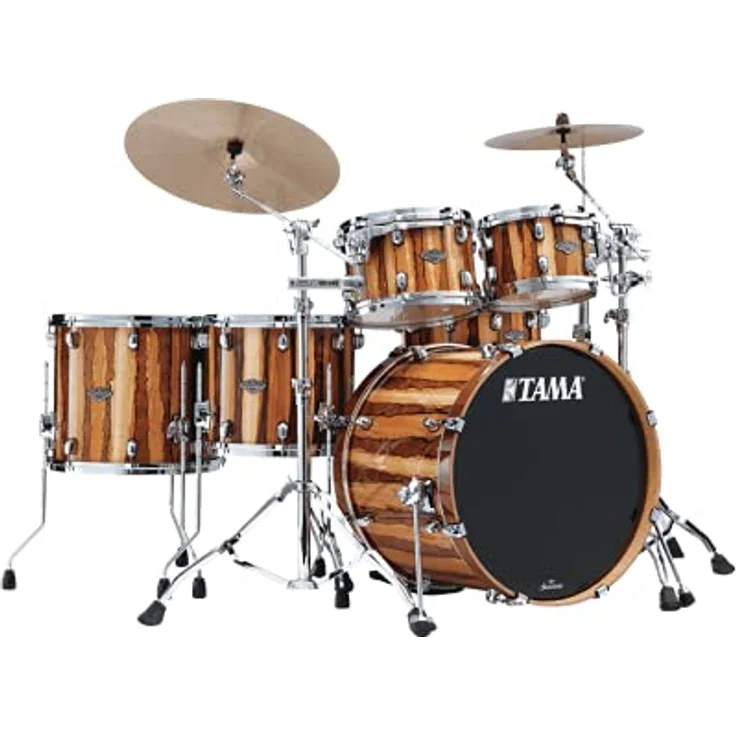 Tama 22" Resonant Bass Drum Fell, Schwarz, einschichtiges, dünnes Resonanzfell mit Tama Logo – Bild 3