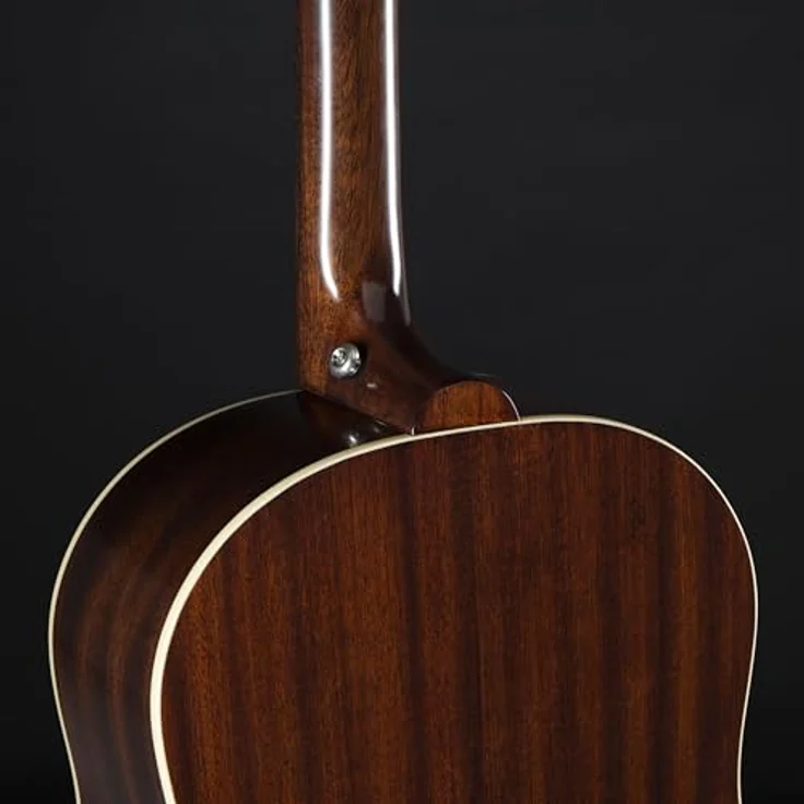 Epiphone Masterbilt Texan Faded Cherry, Westerngitarre mit massiver Sitka-Fichtendecke und Fishman Sonitone Tonabnehmer, Hochglanz Faded Cherry – Bild 8