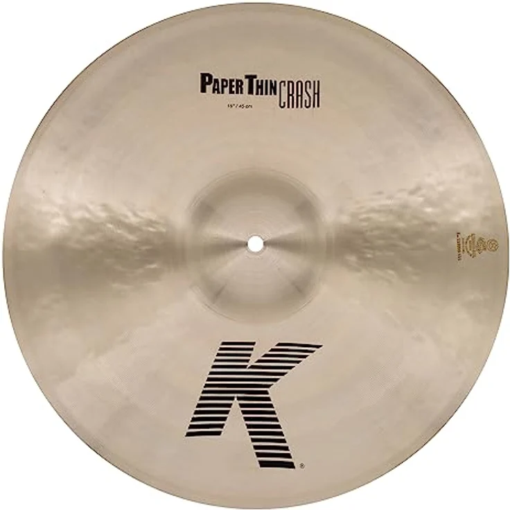 Zildjian K-Series Paper Thin Crash 18", hochwertiges Crash Becken für Schlagzeug – Bild 1