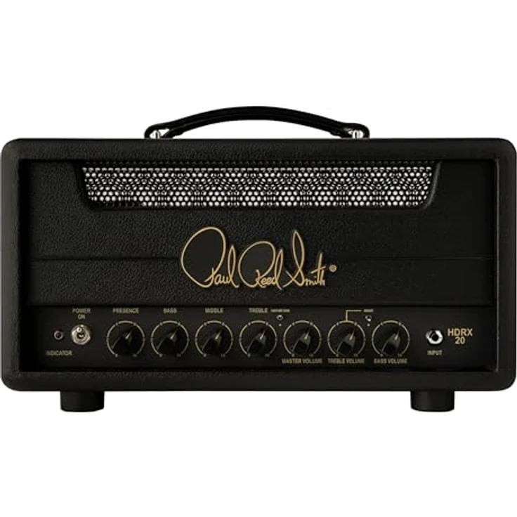 PRS HDRX 20 Head, E-Gitarren Topteil mit 20 Watt, 2 Kanälen, EQ-Reglern und Röhrenverstärkung, schwarz – Bild 1