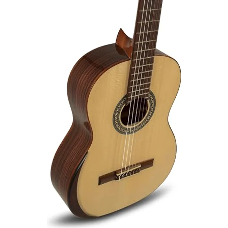 Manuel Rodriguez 60-S Spruce, Konzertgitarre 4/4 mit massiver Fichtendecke und Palisander-Korpus, natur – Bild 4