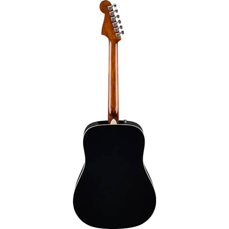 Fender CA STD Redondo IPG BLK, Westerngitarre in Dreadnought-Form mit Fichtendecke, Sapele Korpus und Walnuss-Griffbrett, schwarz – Bild 2