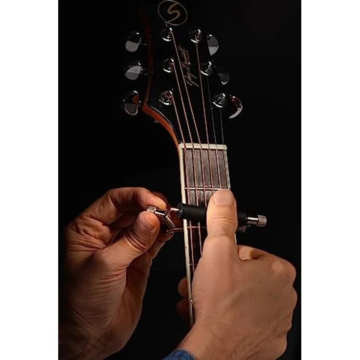 GLIDER CAPO Glider GLX1 Kapodaster, handgefertigt in den USA, schonend zur Gitarrensurface, rollt nahtlos und bleibt stimmstabil – Bild 4