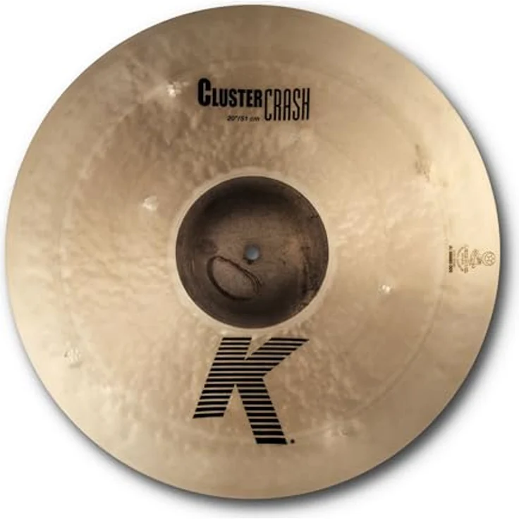 Zildjian K0935 K Becken 20" Cluster Crash, dunkler trashy Klang, traditionelles Finish, extra dünn – Bild 1