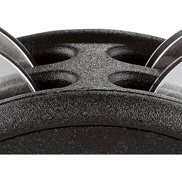 Meinl CFJS2S-BK Foot Tambourine, ergonomisches Design, aus Kunststoff mit Edelstahl-Jingles, schwarz – Bild 4