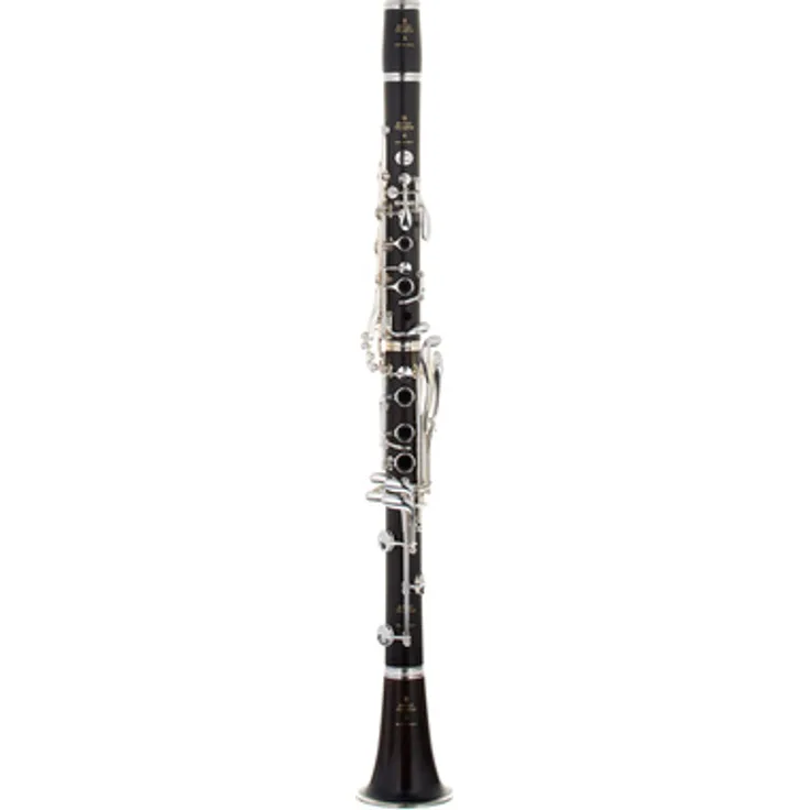 Buffet Crampon RC Prestige A-Clar 18/6, A-Klarinette aus Grenadillholz mit versilberter Mechanik und wasserdichten Lederpolstern, inkl. Holzkoffer