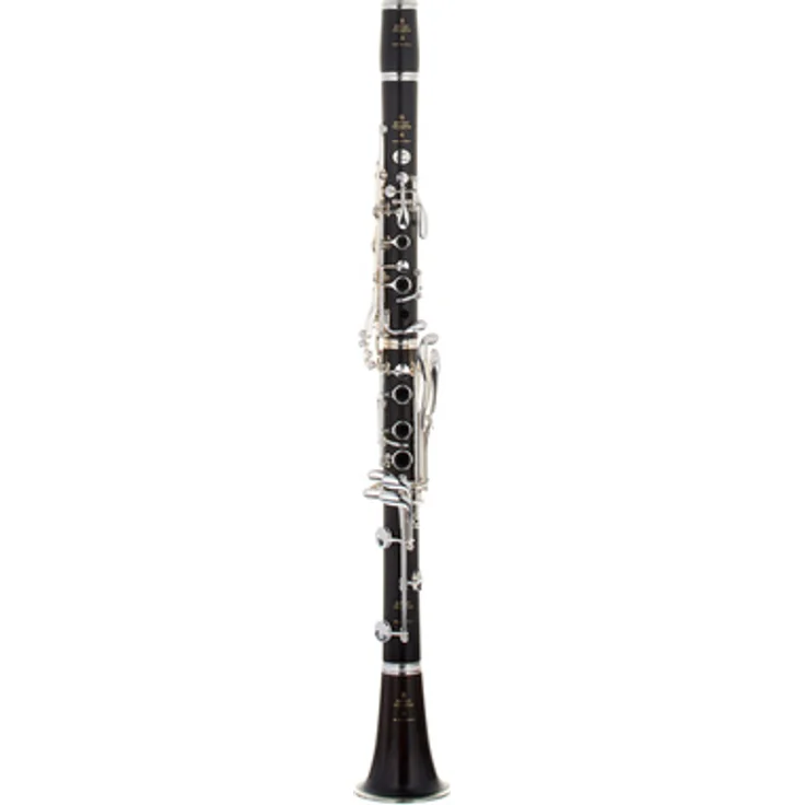 Buffet Crampon RC Prestige A-Clar 18/6, A-Klarinette aus Grenadillholz mit versilberter Mechanik und wasserdichten Lederpolstern, inkl. Holzkoffer