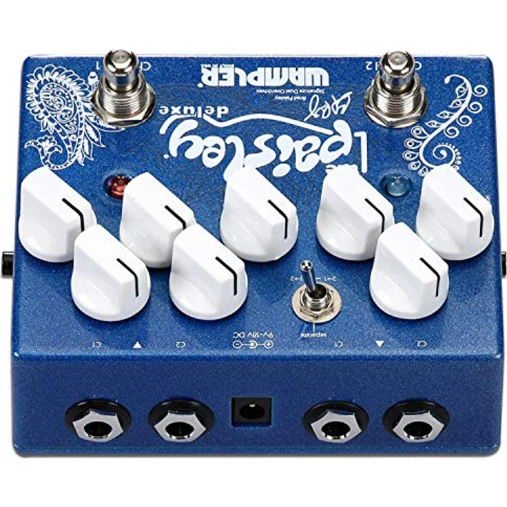 Wampler Paisley Deluxe Overdrive, Effektpedal mit dualem Overdrive, True Bypass, umschaltbare Reihenfolge, made in USA – Bild 3