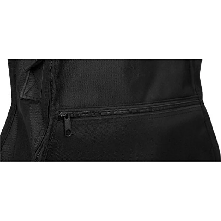 ROCKTILE Bag Klassikgitarrentasche 4/4, Nylon, schwarz, mit Rucksackgurten und großem Staufach für Noten und Zubehör – Bild 3