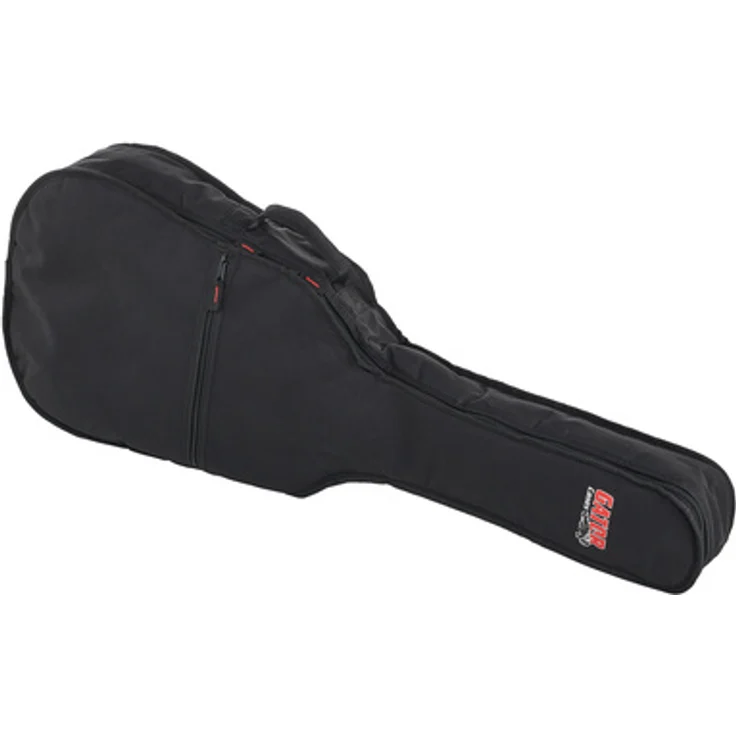 Gator Mini Acoustic Guitar Gigbag, verstärkt mit 10 mm Schaumstoffpolsterung, geräumige Außentasche, für Mini Acoustic Gitarren, Innenmaße: 978 x 381 x 89 mm