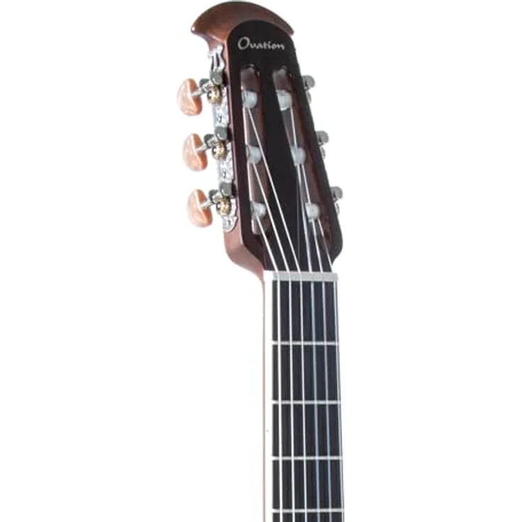 Ovation Celebrity Tradition CS-24C-4-G, E-Akustik Konzertgitarre mit massiver Zederndecke, Cutaway, Naturfinish und Lyracord Korpus – Bild 5